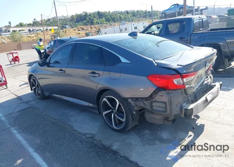 2019 Honda Accord Sport z USA, uszkodzony, nr VIN 1HGCV1F35KA142090